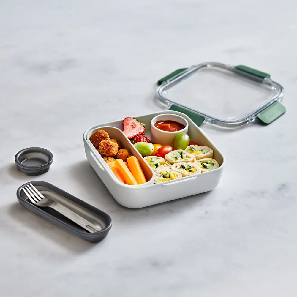 Everyday plates - Original Lunch Box - Lunch Box - 1L Olive or Ocean - BLACK+BLUM EUROPE
