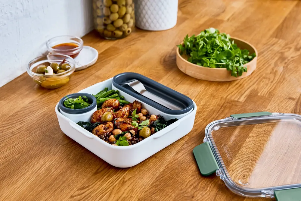 Everyday plates - Original Lunch Box - Lunch Box - 1L Olive or Ocean - BLACK+BLUM EUROPE