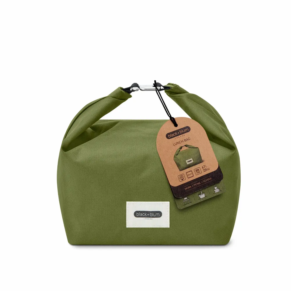 Bags and totes - Insulated Lunch Bag 6.7L - made with recycled PET - BLACK+BLUM EUROPE