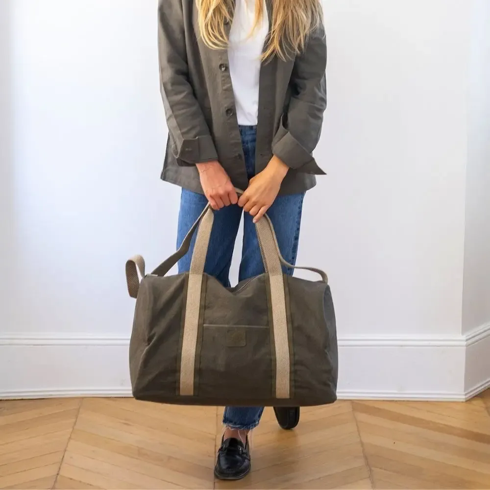 Bags and totes - DUFFLE BAG - ZIPPED TRAVEL BAG - TRAVAUX EN COURS...