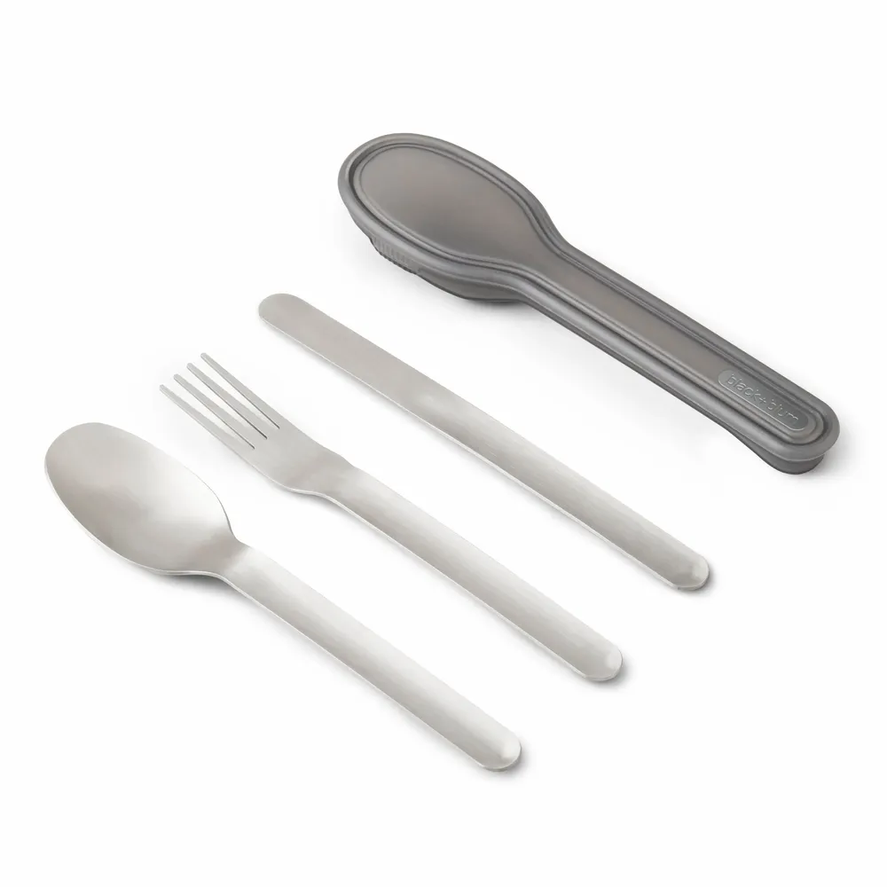 Couverts de service - Set de couverts nomades + étui malin - BLACK+BLUM EUROPE