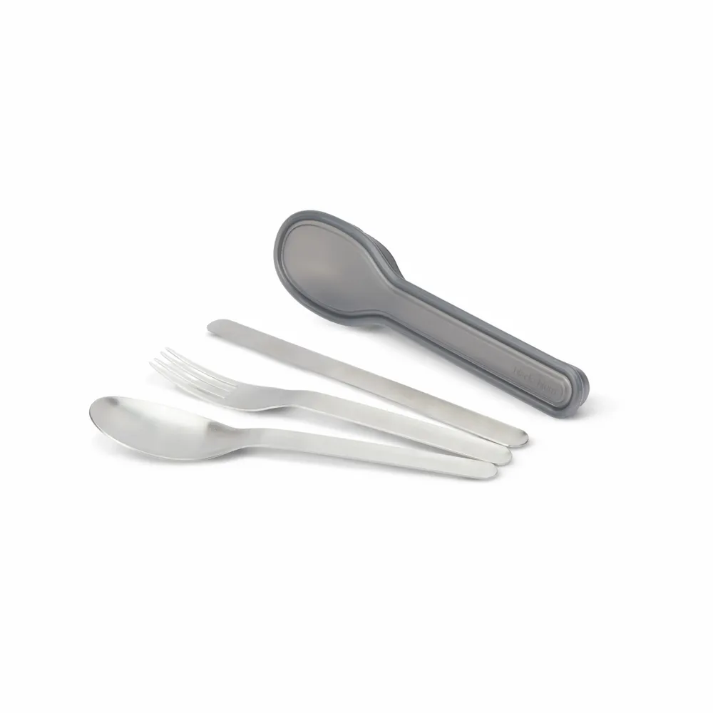Couverts de service - Set de couverts nomades + étui malin - BLACK+BLUM EUROPE