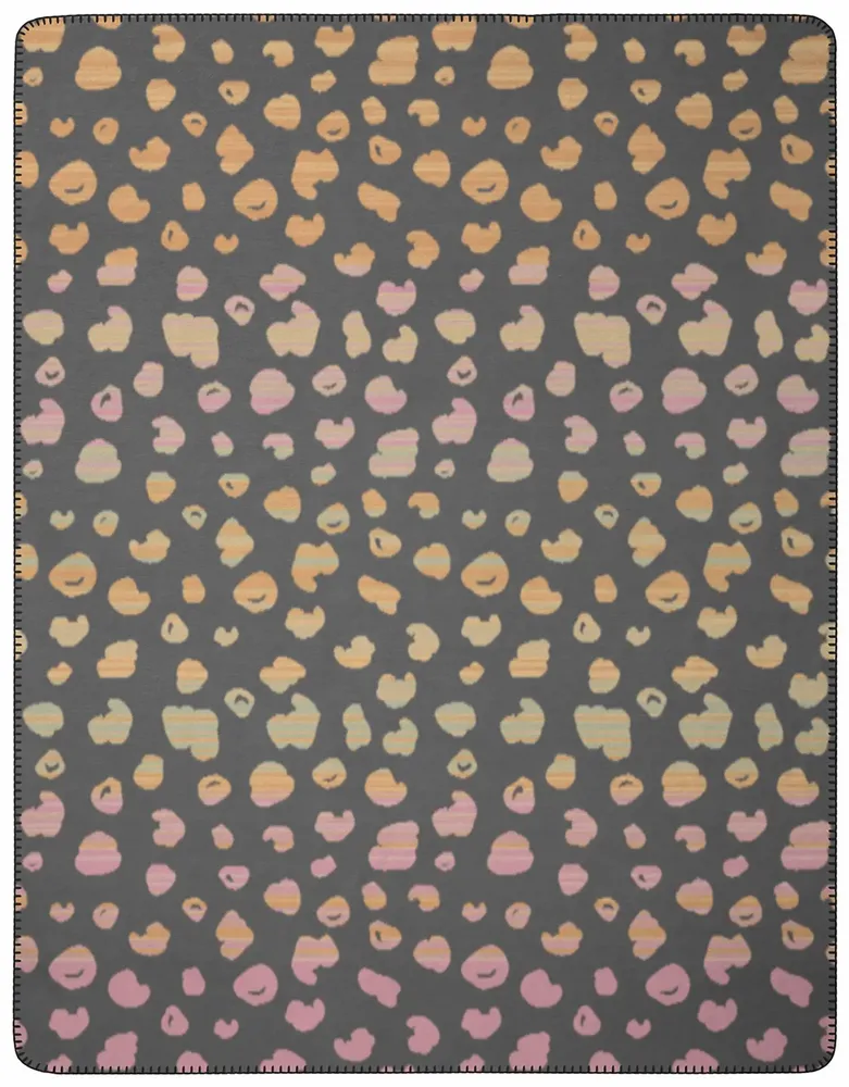 Throw blankets - Kids blanket Wild Leo - BIEDERLACK