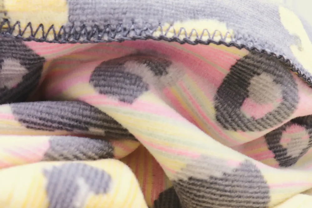 Throw blankets - Kids blanket Wild Leo - BIEDERLACK