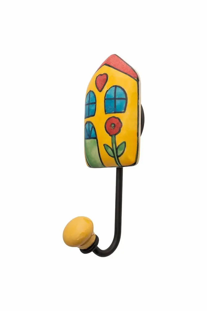 Objets déco enfant - Crochet mural CAT, MEOW, FIN FRIENDS & CUTE HOUSES - TRANQUILLO