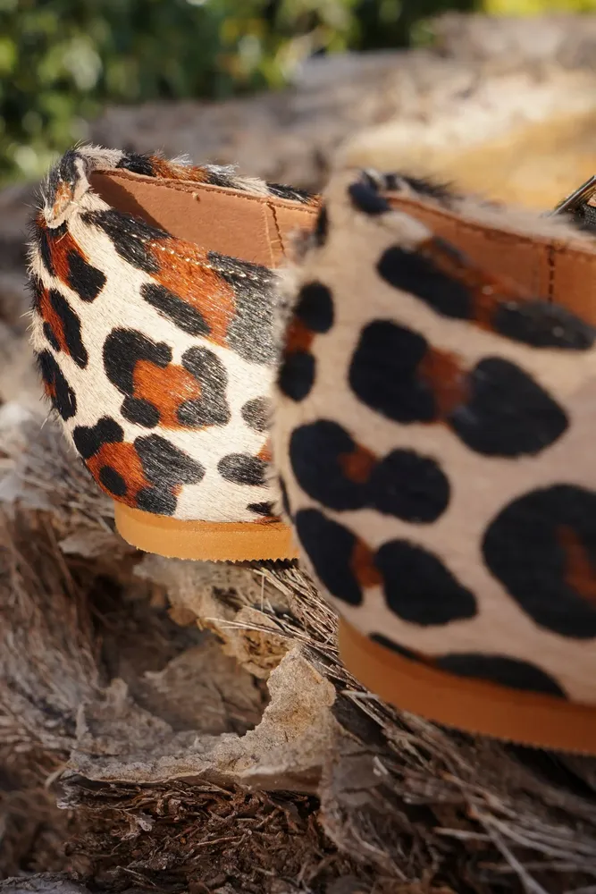 Shoes - Pony leather leopard print Mary Janes – Spanish craftsmanship - ATELIER COSTÀ