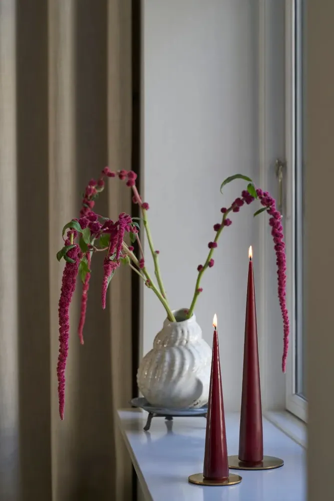 Objets de décoration - Bougies coniques - ESTER & ERIK