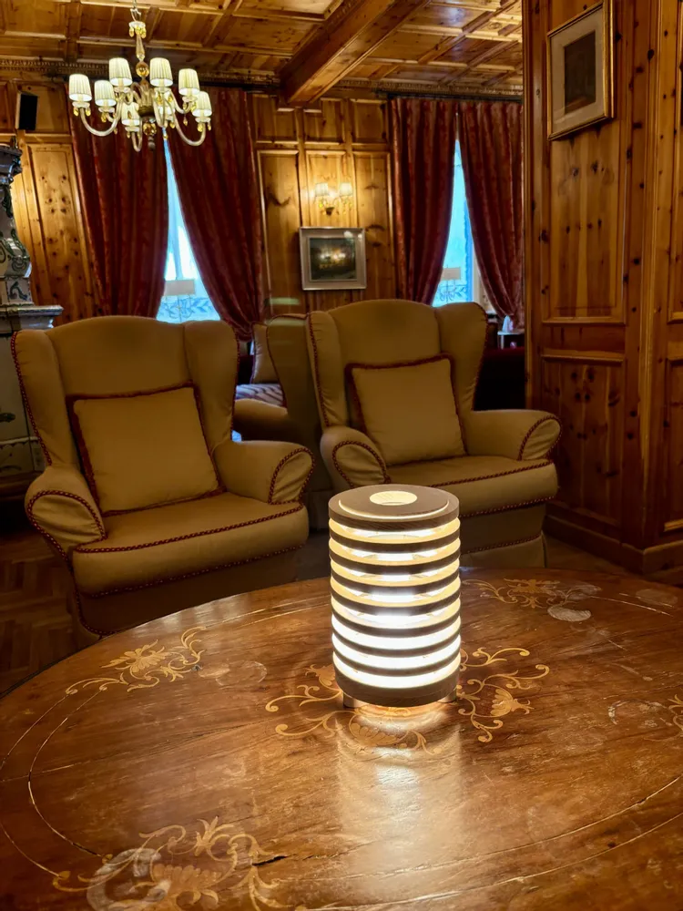 Table lamps - VOLTA - Solid Maple Wood - SHALL WE PLAY A GAME?