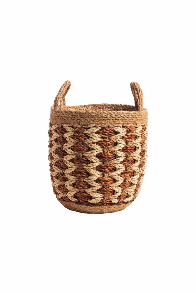 Storage boxes - Storage Baskets SEAWEED Set of 3 - TRANQUILLO
