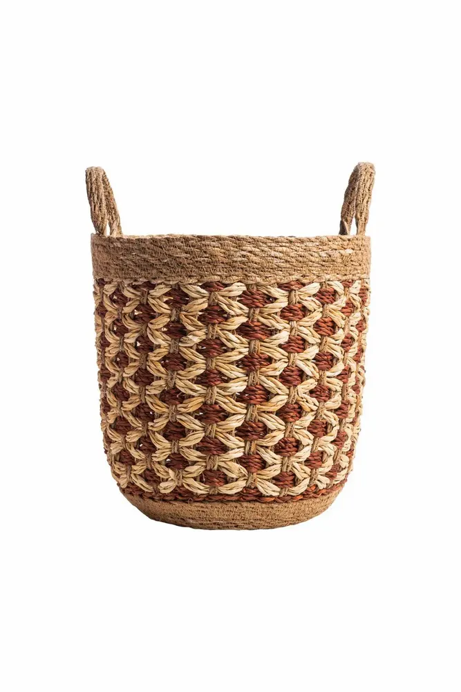 Storage boxes - Storage Baskets SEAWEED Set of 3 - TRANQUILLO