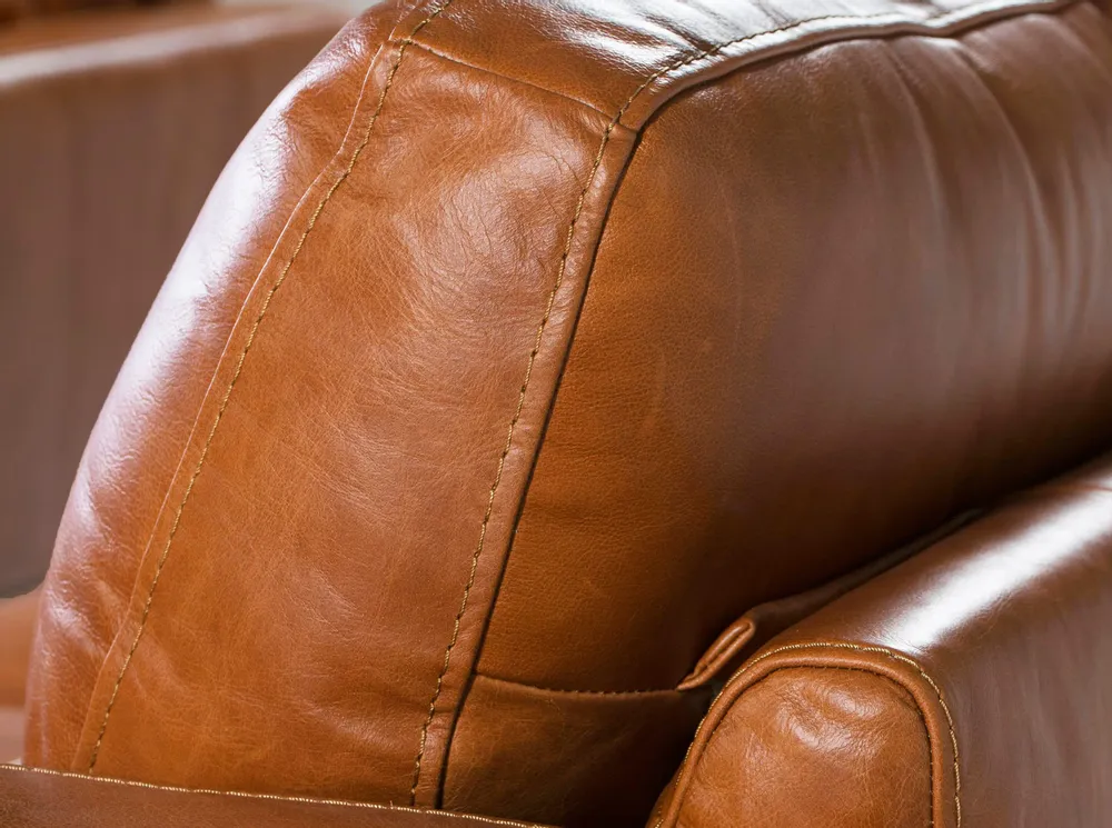 Sofas - 3 seater buffalo cow leather sofa - ANGEL CERDÁ