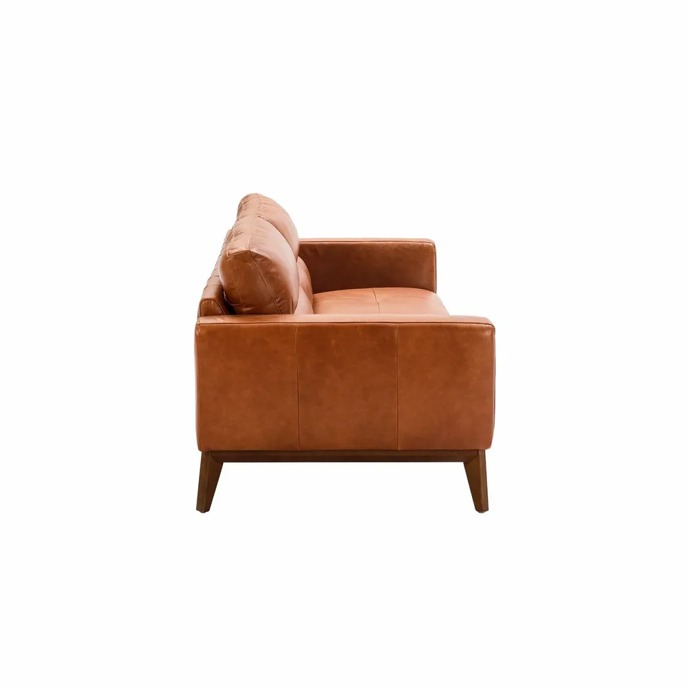 Sofas - 3 seater buffalo cow leather sofa - ANGEL CERDÁ