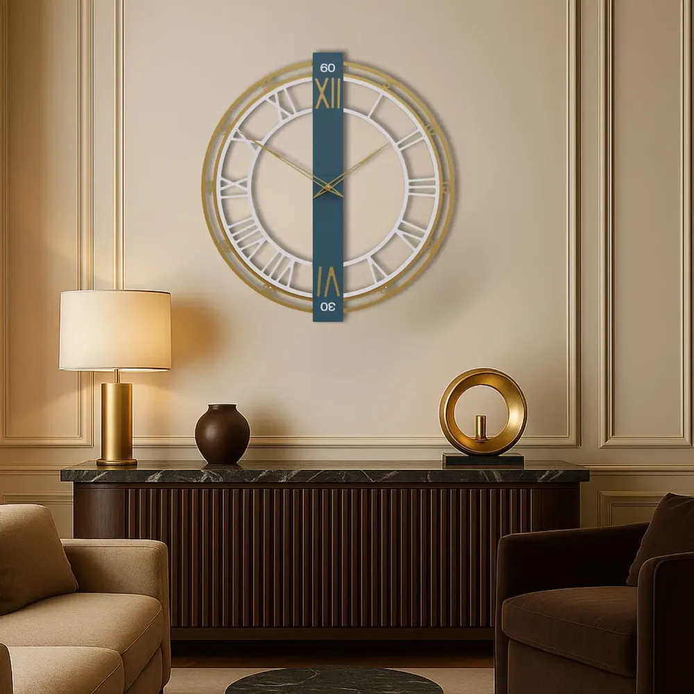 Horloges - Franz – Horloge murale design minimaliste, Made in Italy - CALLEADESIGN
