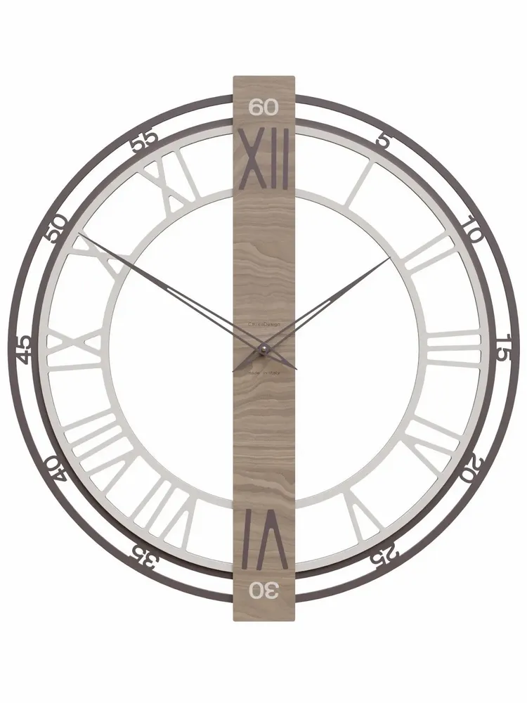 Horloges - Franz – Horloge murale design minimaliste, Made in Italy - CALLEADESIGN