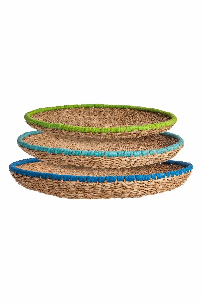 Food storage - Trays SEAWEED Set of 3 - TRANQUILLO