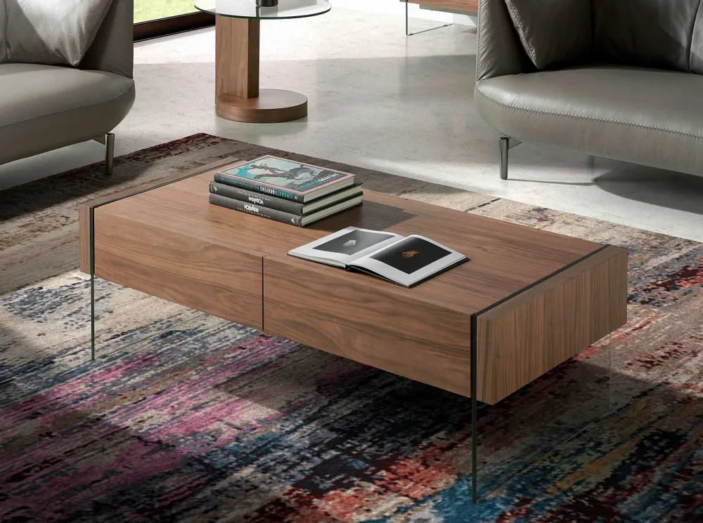 Coffee tables - Glass side coffee table - ANGEL CERDÁ