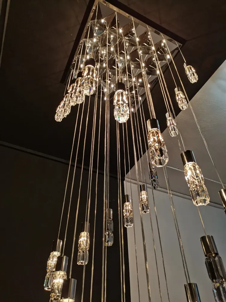 Plafonniers - Lustre Moderne 725 - CRISTALUX  LIGHTING DESIGN