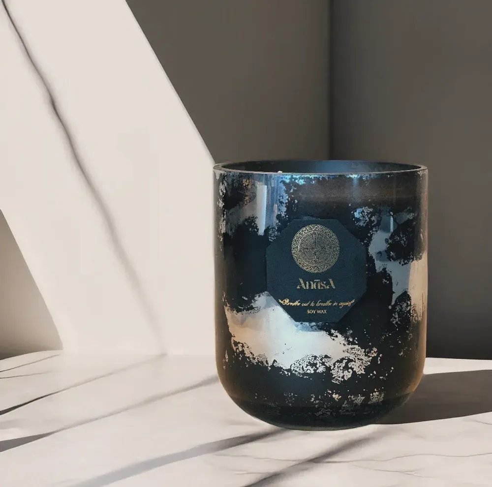 Candles - Handcrafted Luxury Soy Wax Candle - Eros Pathos - ANĀSA COLLECTION