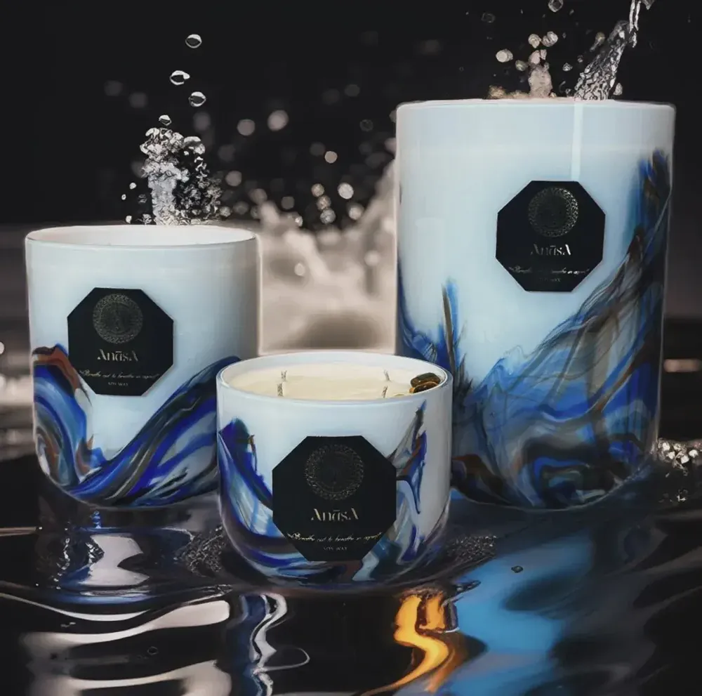 Office design and planning - Handcrafted Luxury Soy Wax Candle - Under the Fig Tree - ANĀSA COLLECTION