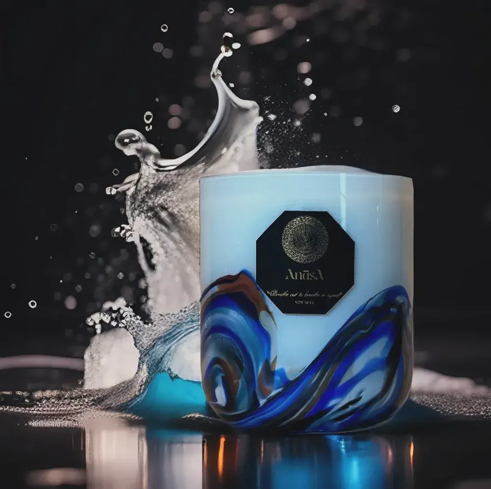 Office design and planning - Handcrafted Luxury Soy Wax Candle - Under the Fig Tree - ANĀSA COLLECTION