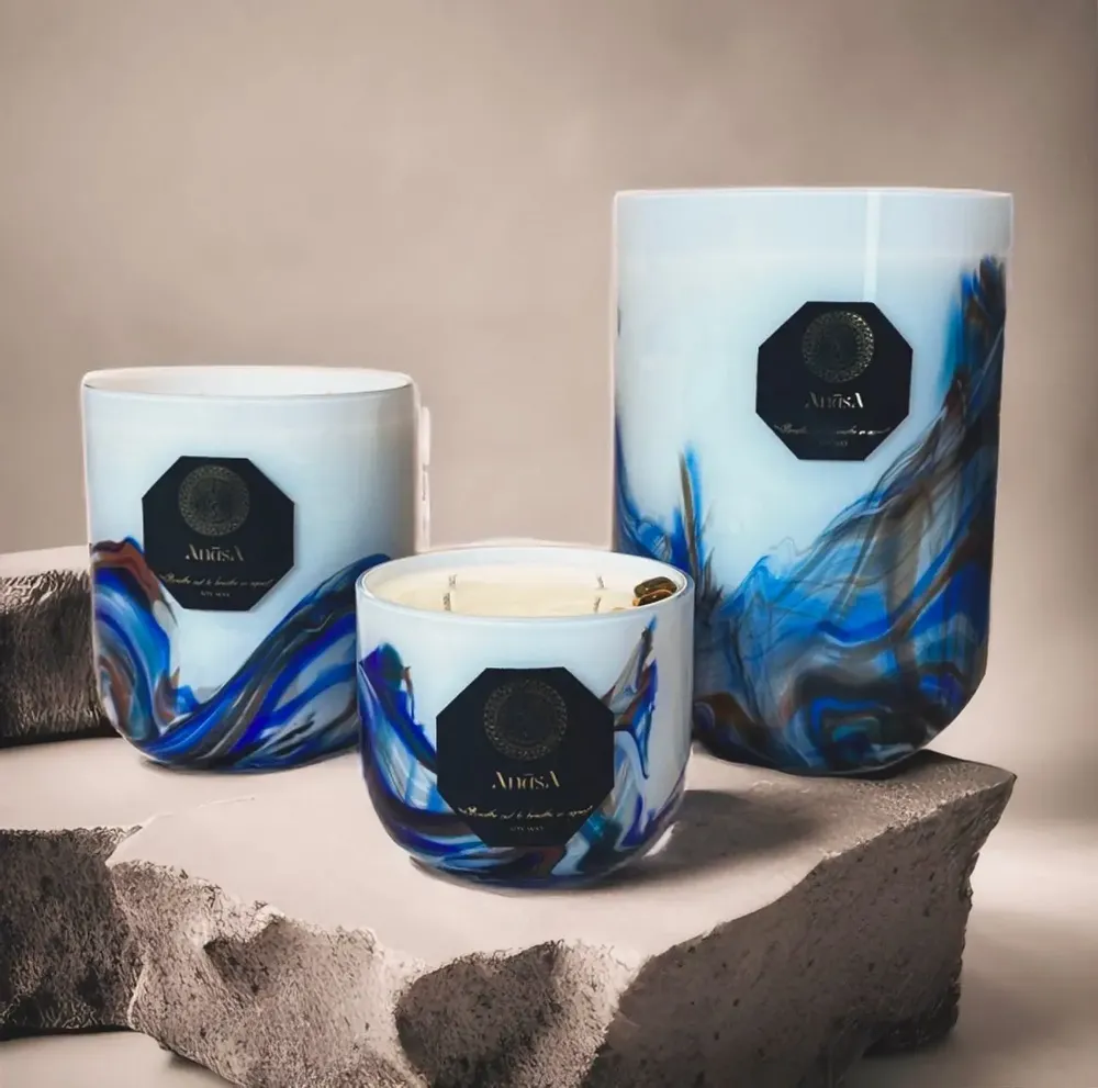 Office design and planning - Handcrafted Luxury Soy Wax Candle - Under the Fig Tree - ANĀSA COLLECTION