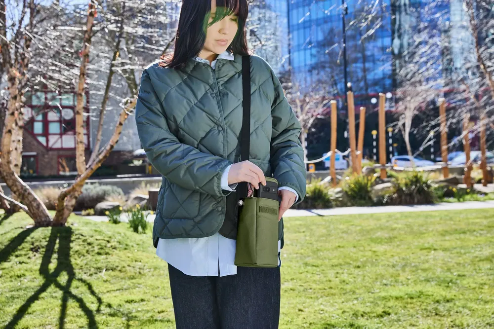 Food storage - Insulated Bottle Bag - made with recycled PET - BLACK+BLUM EUROPE