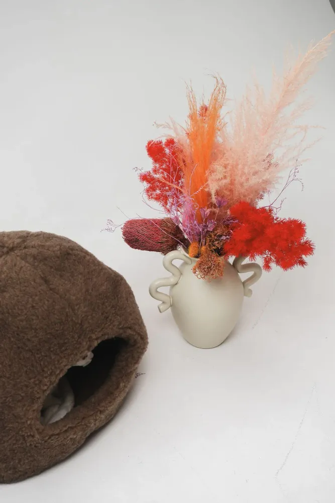 Lits - Grotte pour Animal en Peau de Mouton Naturelle – Beige - MELLOW CONCEPT STORE