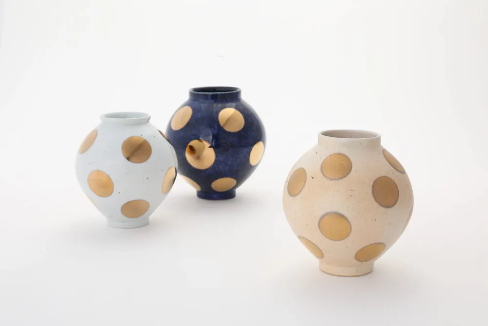Objets de décoration - [CERAMIC STUDIO SUK JEEN] Mini pot lunaire - CERAMIC STUDIO SUK JEEN