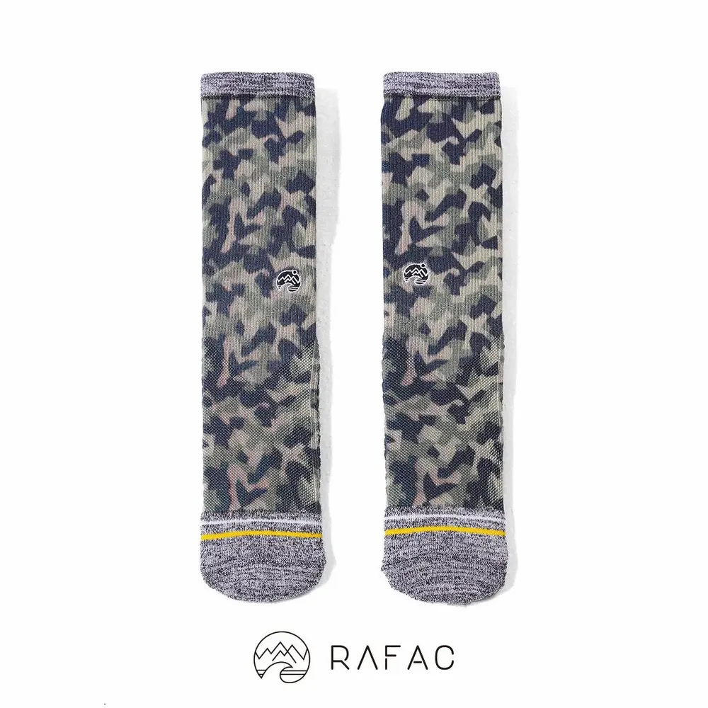 Tissus d'extérieur - RAFAC × Outdoor Nation | Camouflage Socks & Multi-Use Blanket - RAFAC SOCKS