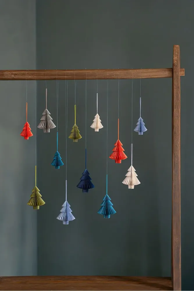 Objets de décoration - Pendentif en papier ARBRE - TRANQUILLO