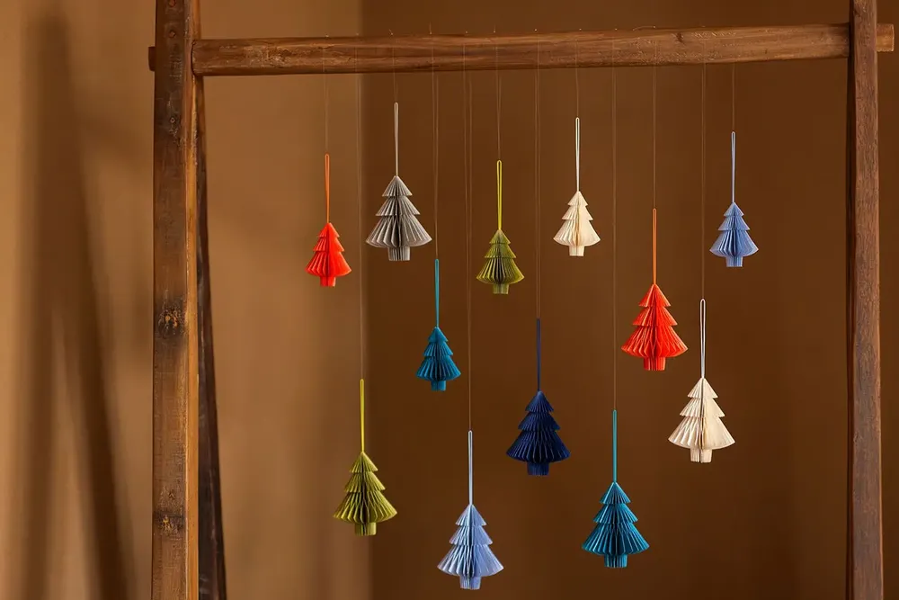 Objets de décoration - Pendentif en papier ARBRE - TRANQUILLO