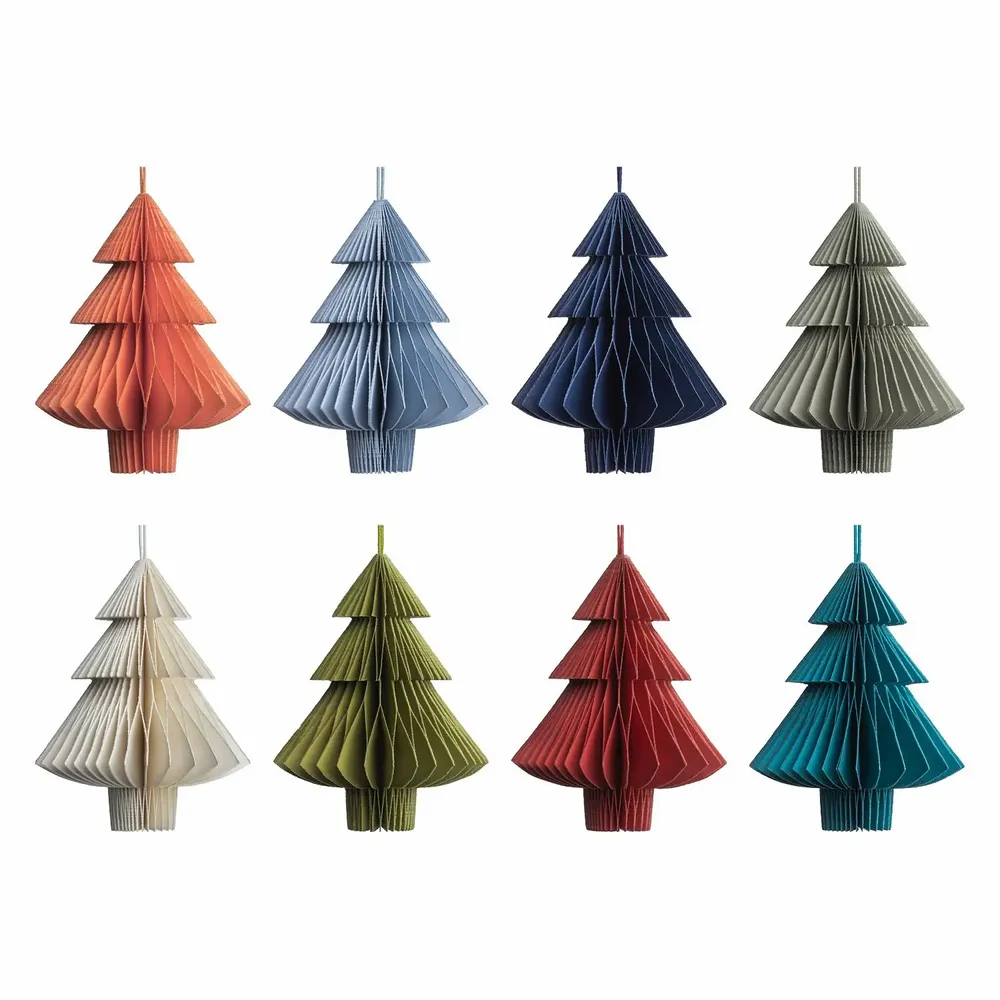Objets de décoration - Pendentif en papier ARBRE - TRANQUILLO