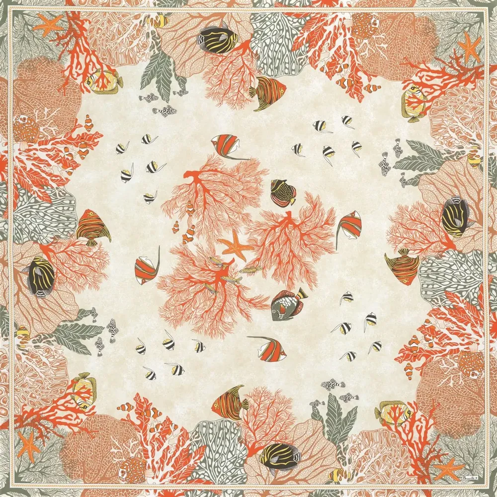 Table linen - Porquerolles tablecloth - BEAUVILLÉ