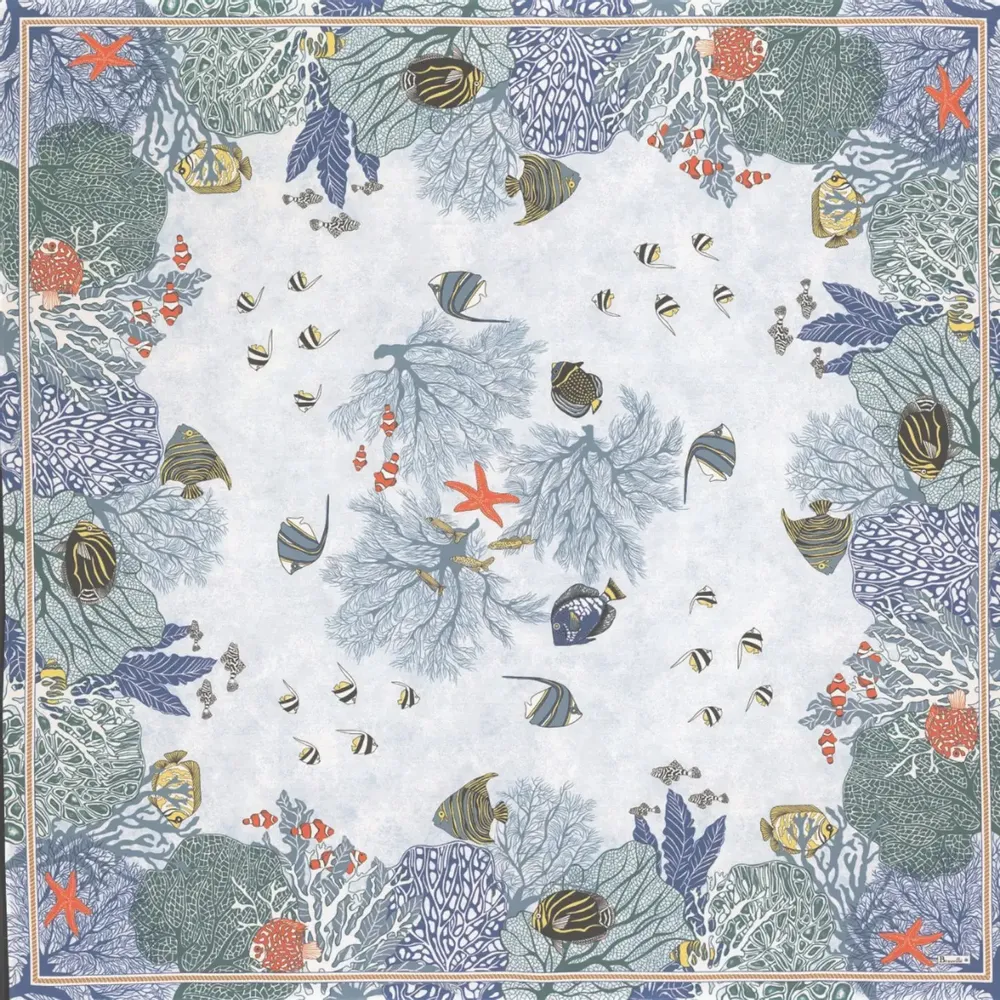 Table linen - Porquerolles tablecloth - BEAUVILLÉ