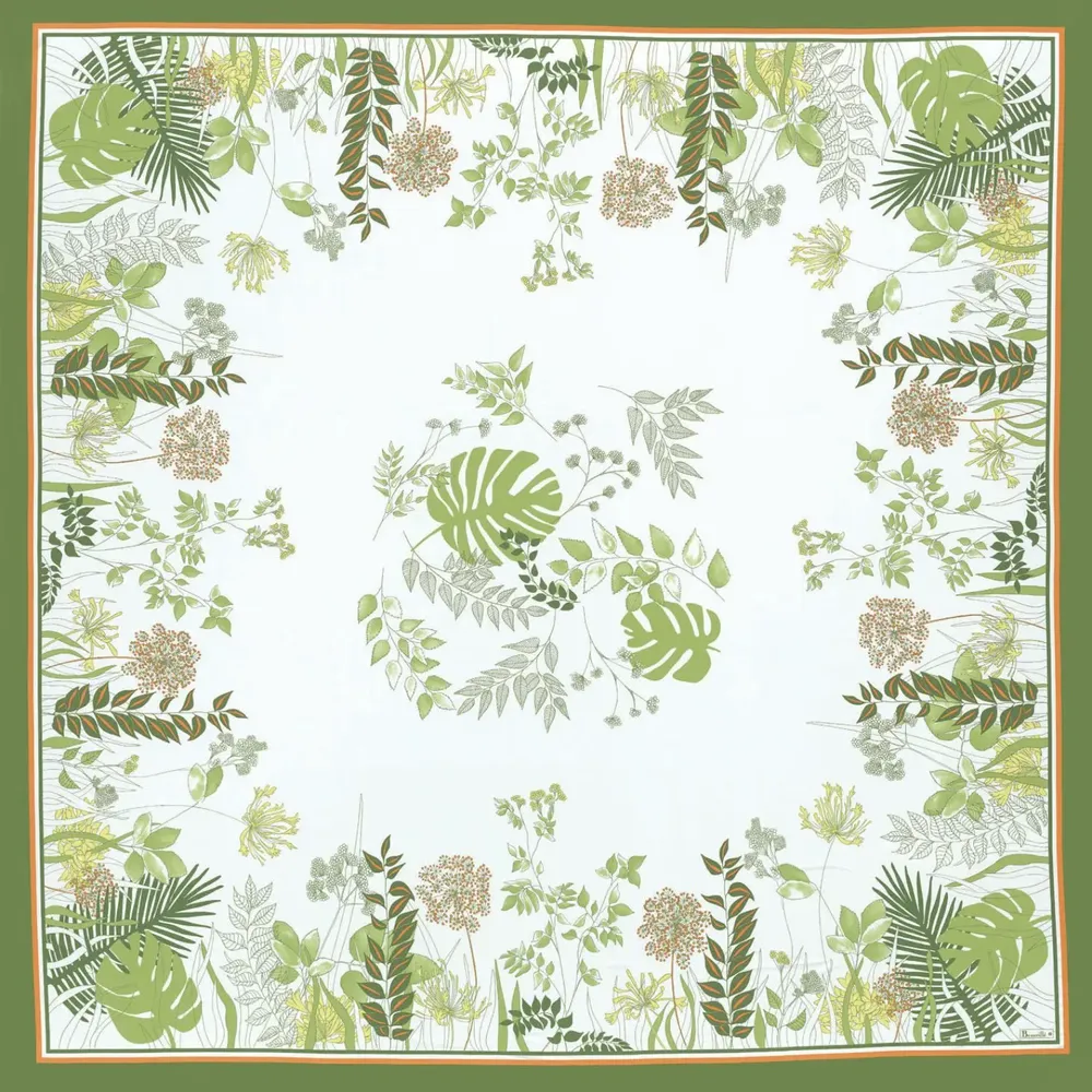 Table linen - Agapanthes tablecloth - BEAUVILLÉ