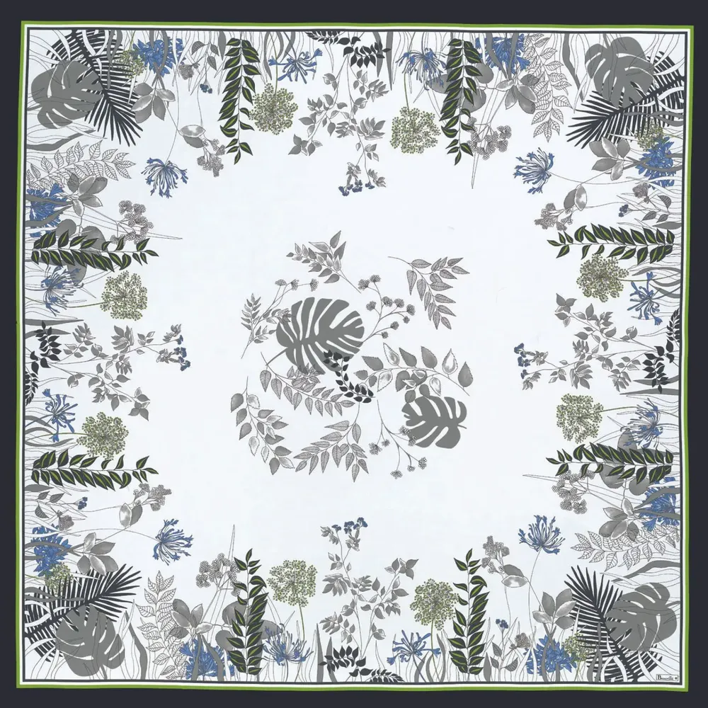 Table linen - Agapanthes tablecloth - BEAUVILLÉ