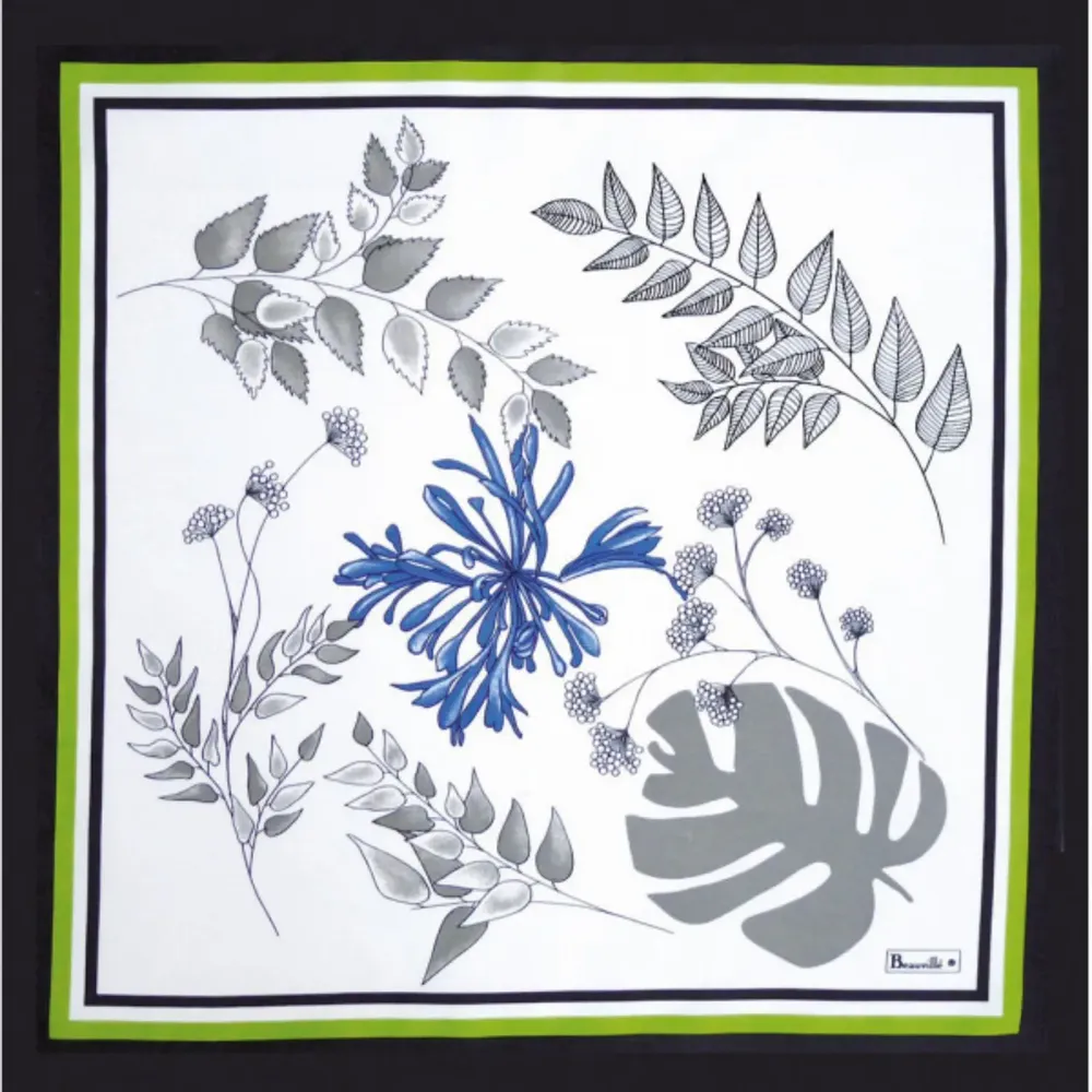 Table linen - Agapanthes napkin - BEAUVILLÉ