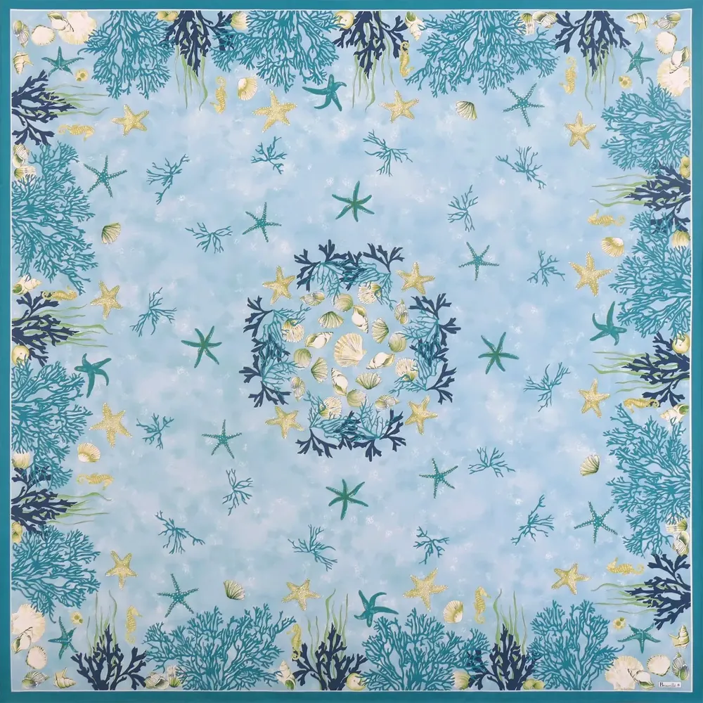 Linge de table textile - Nappe Corail - BEAUVILLÉ