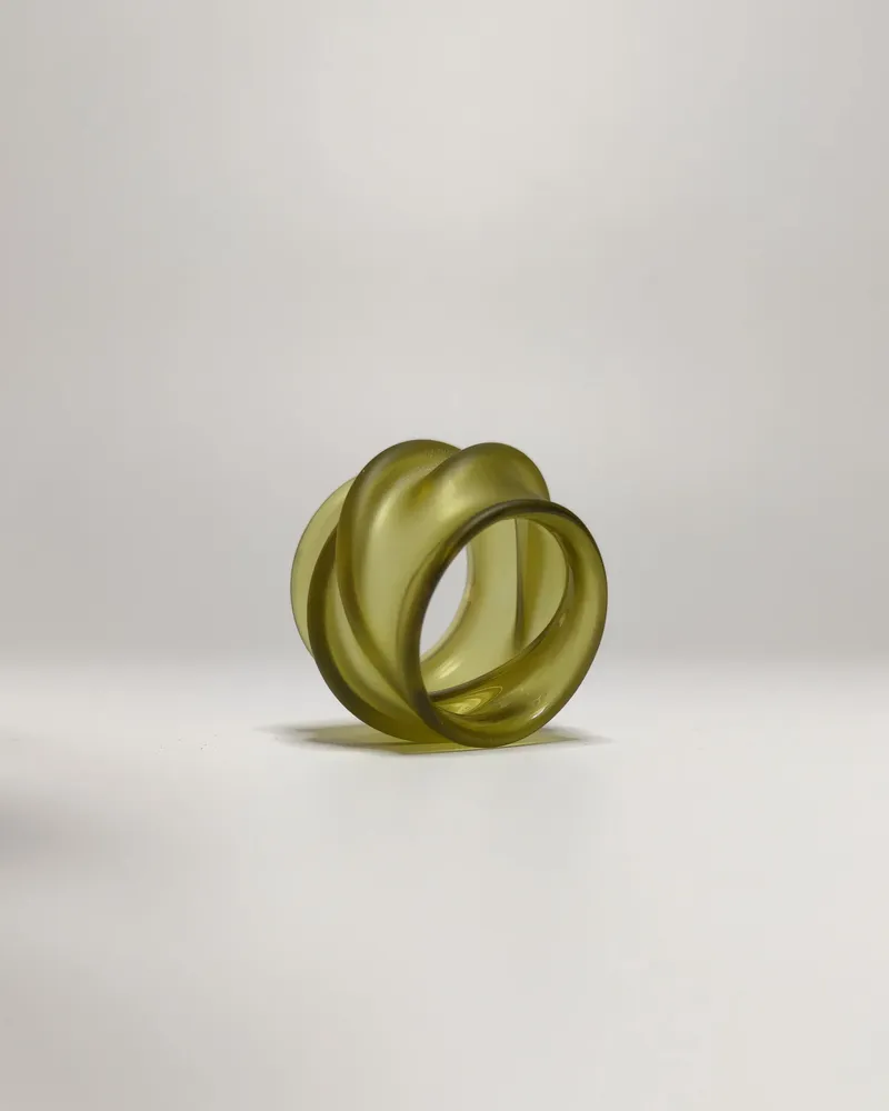Jewelry - Blown glass ring - AGAPURNI