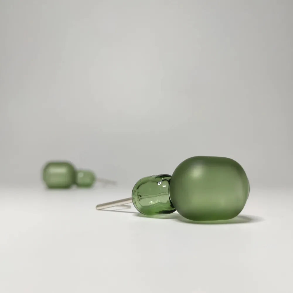 Jewelry - Blown glass earrings - AGAPURNI