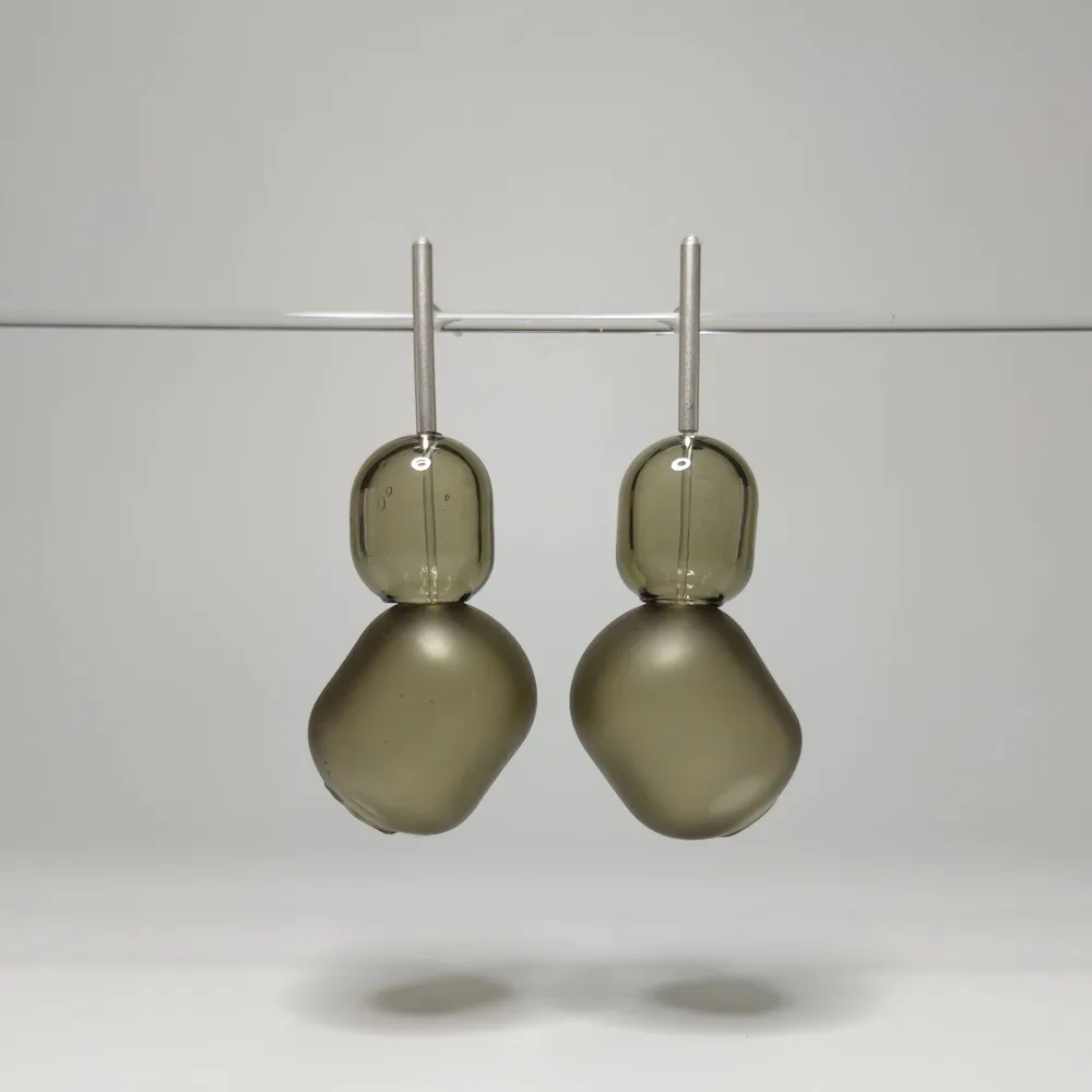Jewelry - Blown glass earrings - AGAPURNI