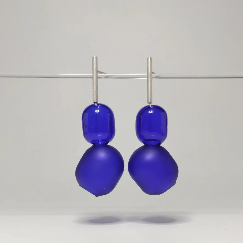 Jewelry - Blown glass earrings - AGAPURNI