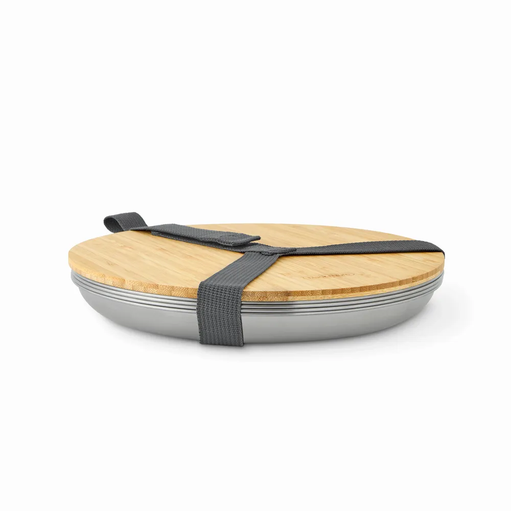 Cuisines de jardin - Ensemble d'assiette - 4 pièces - Acier Inoxydable - BLACK+BLUM EUROPE