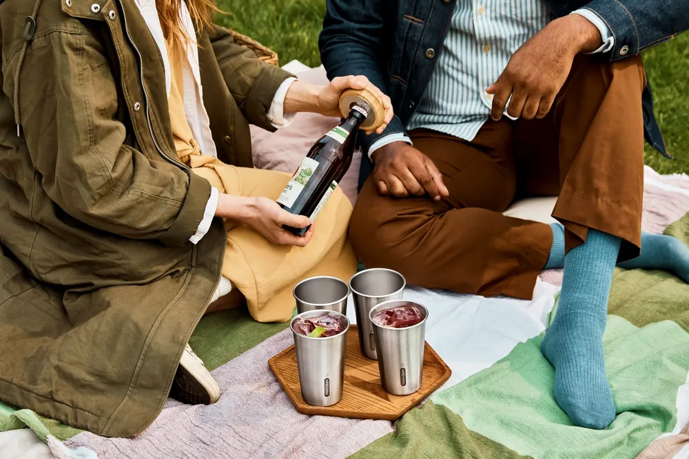 Cuisines de jardin - Ensemble de verres en Inox inoxydable - 4 pièces - Outdoor collection - BLACK+BLUM EUROPE