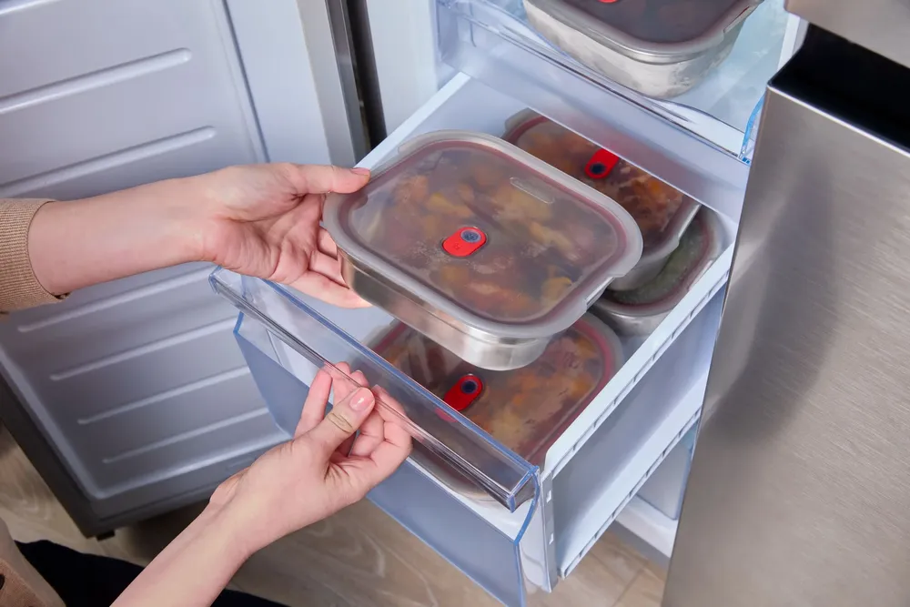 Cuisines de jardin - Boîtes alimentaires multifonctions-Passe au micro-ondes, Carrée - BLACK+BLUM EUROPE