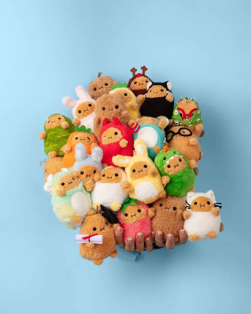 Soft toy - Noodoll Mini Sitting Plush Toys - Including Ricespud - NOODOLL LTD