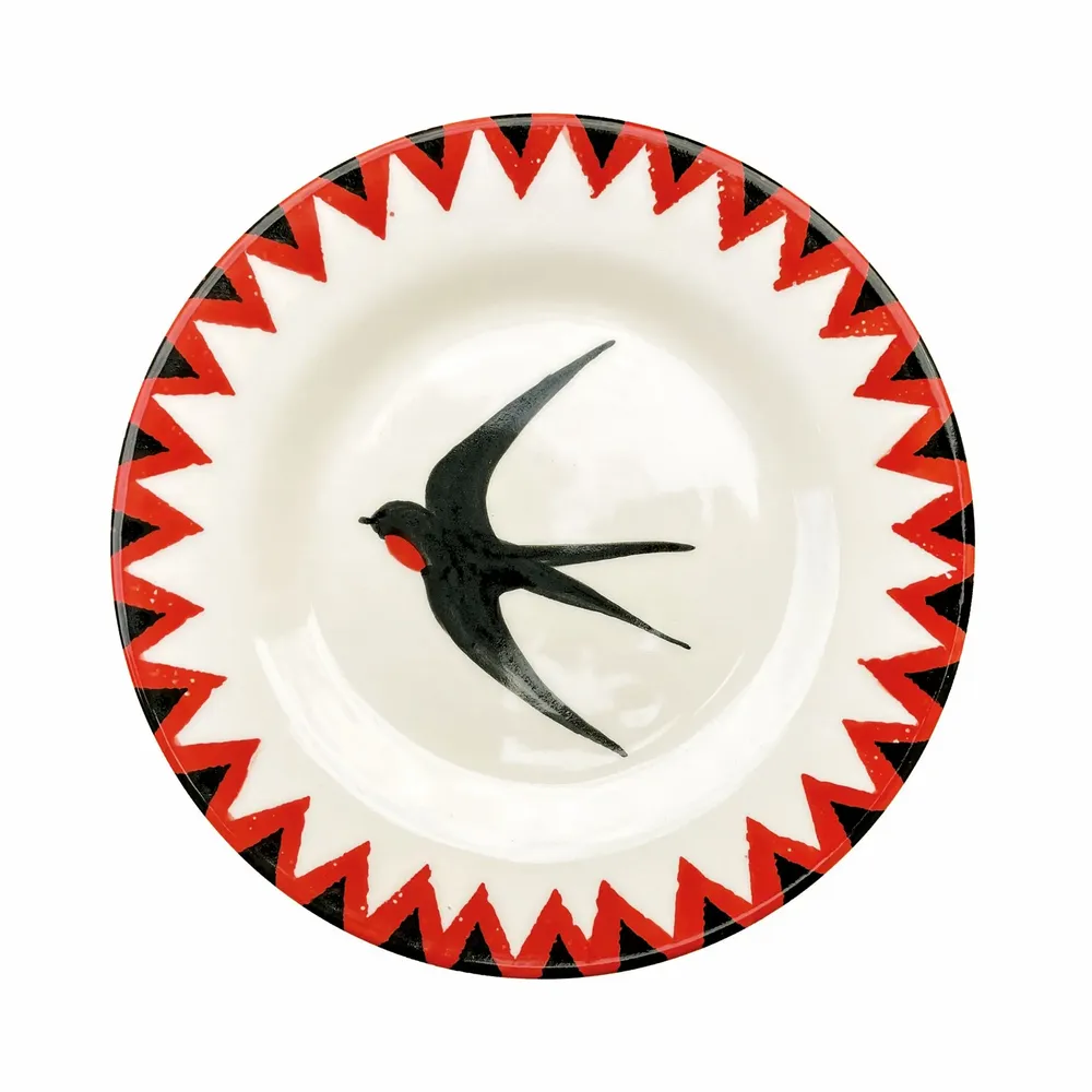 Assiettes au quotidien - HIRONDELLES - FAIENCERIE GEORGES