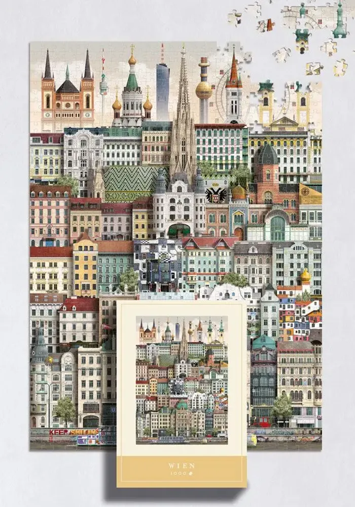 Gifts - Vienna jigsaw puzzle (1000 pieces) - MARTIN SCHWARTZ