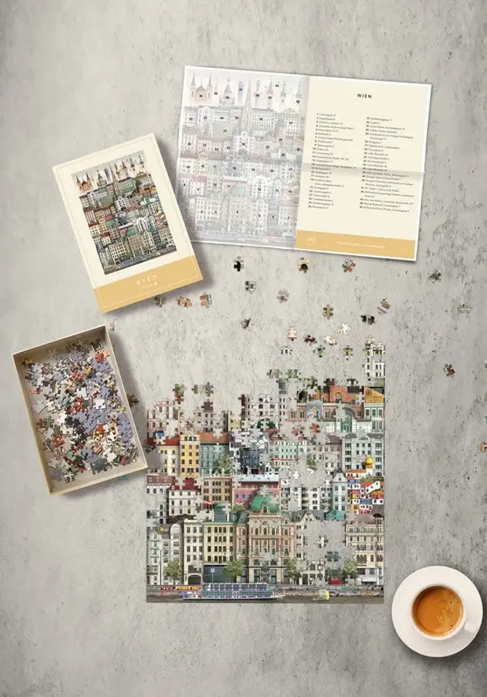 Gifts - Vienna jigsaw puzzle (1000 pieces) - MARTIN SCHWARTZ