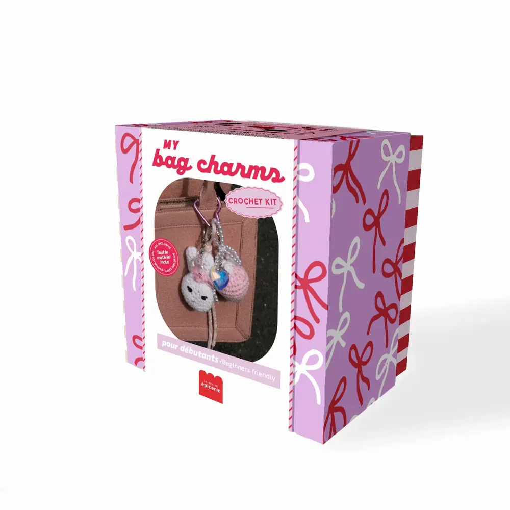 Loisirs créatifs pour enfant - Kit crochet - Bag charms - LA PETITE EPICERIE